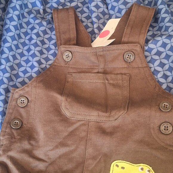 dinosaur overalls carters 6 months - Picture 10 of 12